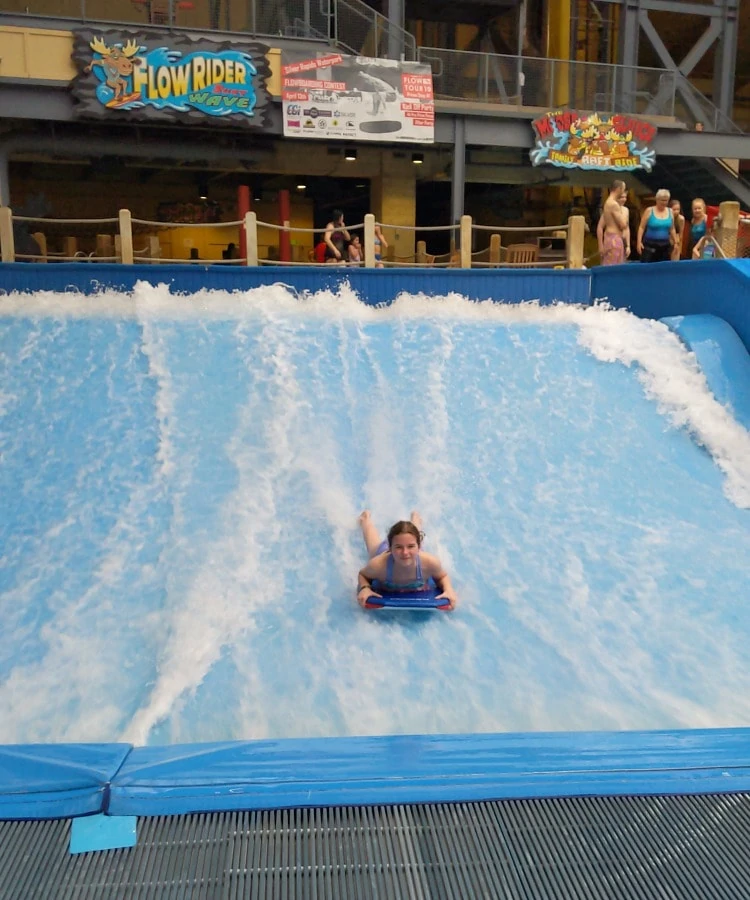 Riding the FlowRider Wave