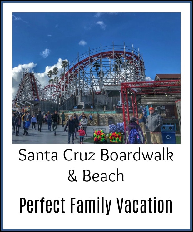 Santa Cruz Boardwalk and Beach