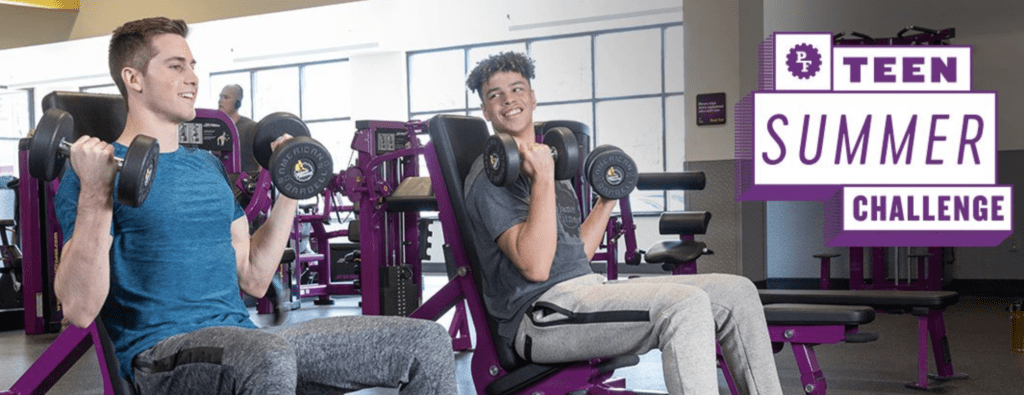 Planet Fitness Discount Teens workout for free