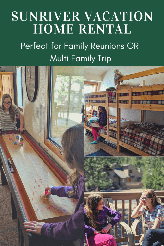 Sunriver Oregon Vacation Home Rental – Perfect for Family Reunions or Multiple Family Vacation! Plus 20% Off!