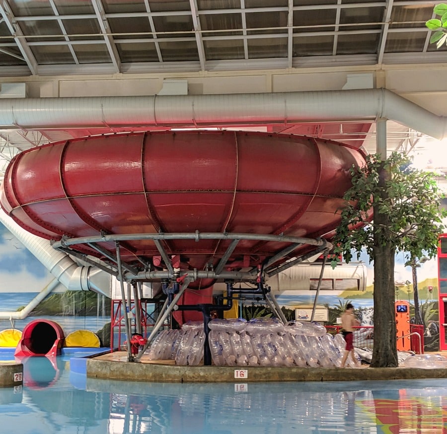 Velociraptor Vortex Water Slide