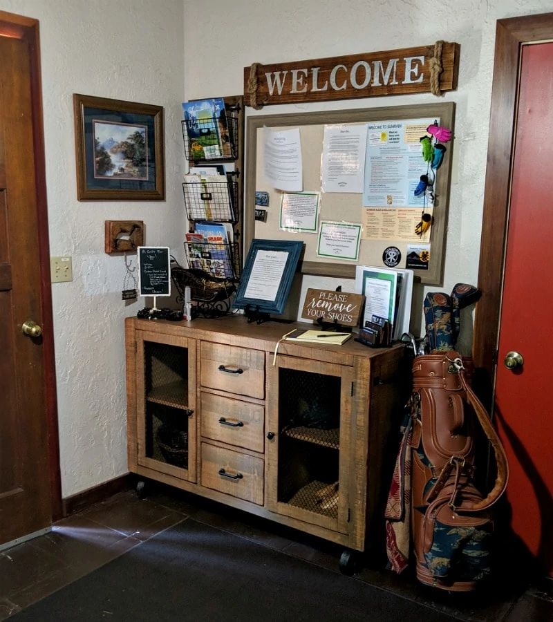 Welcome Center in Cedar Cove Lodge