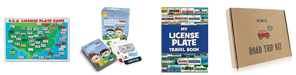 Sticker books for road trips