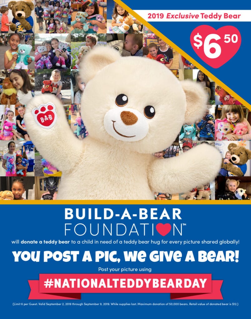 Build A Bear Workshop Sale - $6.50 Bears + Event at Walmart This Weekend! - Thrifty NW Mom