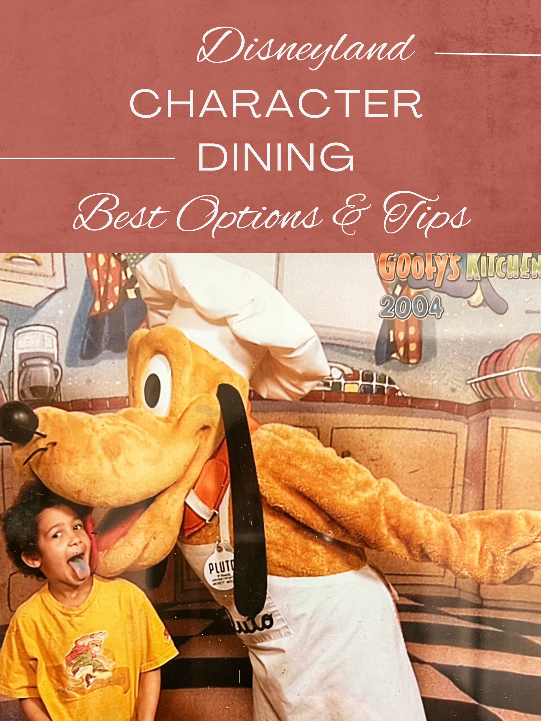 Disneyland Character Dining