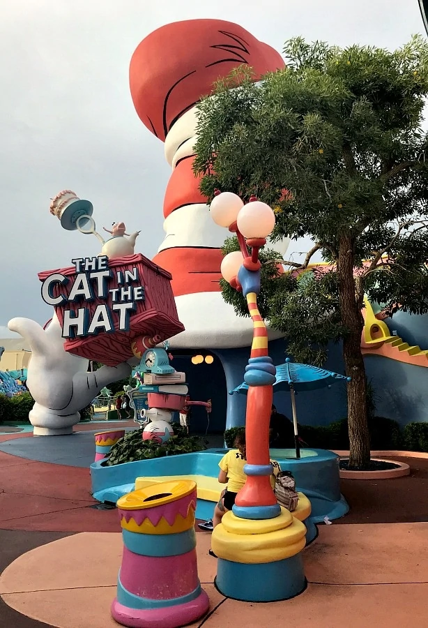 Dr Seuss land at Universal Studios Island of Adventure Orlando