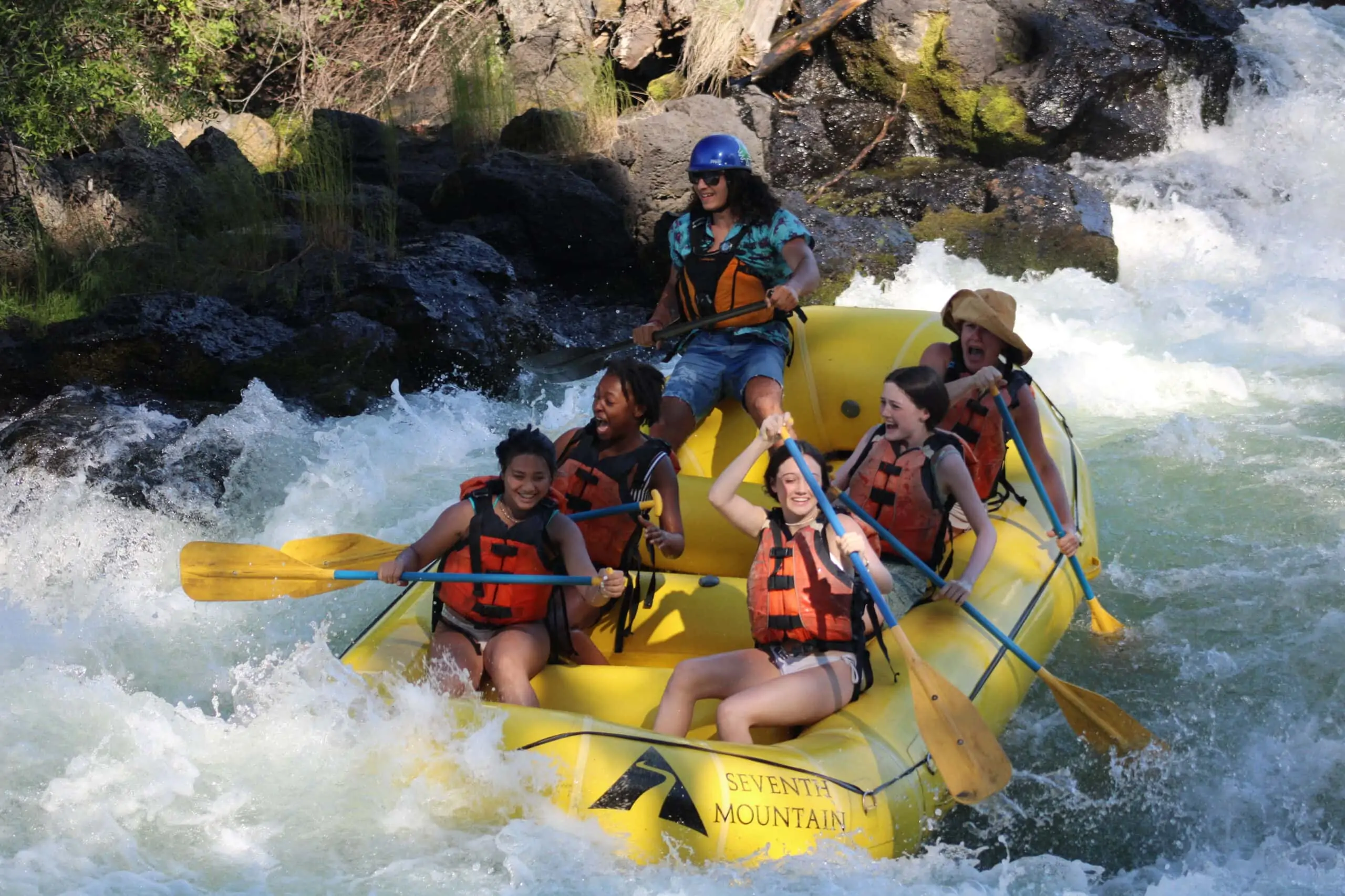 river rafting with Sun Mountain Tours