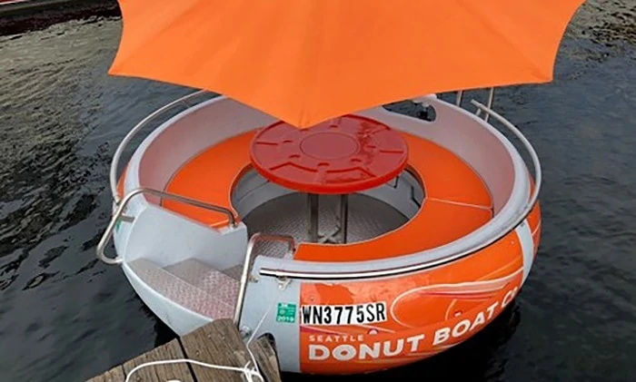 donut boat Seattle