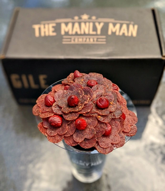 The Manly Man Beef Jerky Bouquet