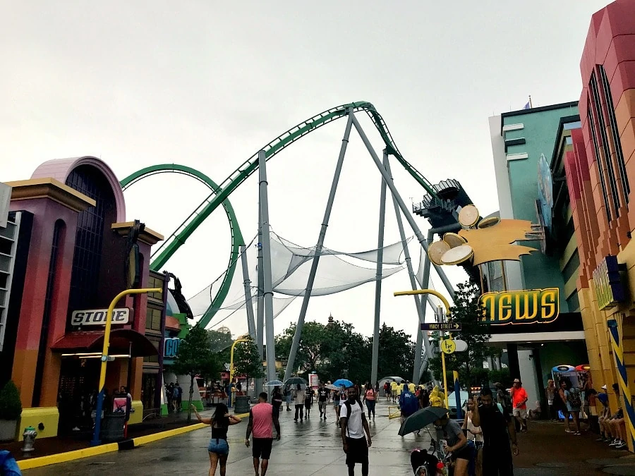 Universal Studios Orlando Islands of Adventure Roller Coasters