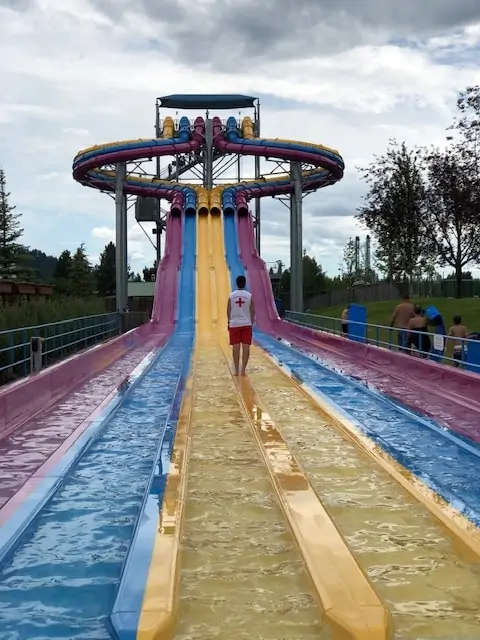 boulder beach water park at silverwood