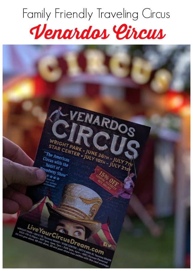 Venardos Circus – Family Friendly Traveling Circus  – Tacoma and Lake Stevens  Shows