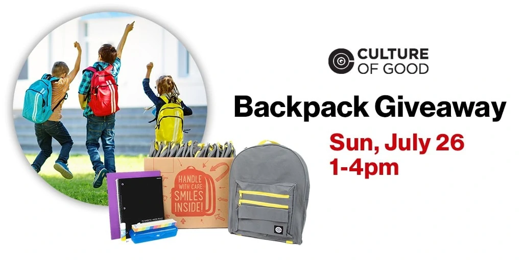 Verizon Backpack Giveaway 2023 – Free Backpacks with School Supplies – July 30th!