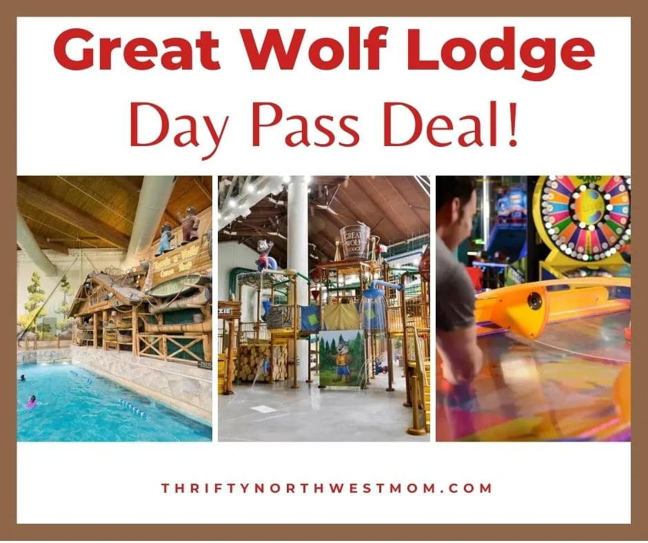 Great Wolf Lodge Day Pass Groupon Offer with Promo Code Savings Too!
