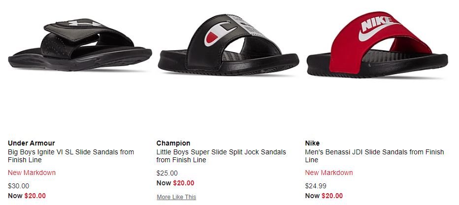 adidas slides macys