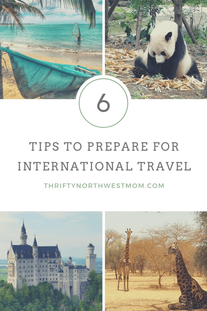 6 Tips to Prepare for International Travel!