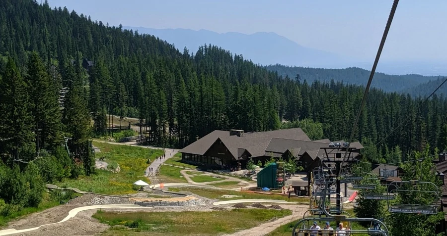 Alpine Slide at Whitefish Mountain Resort