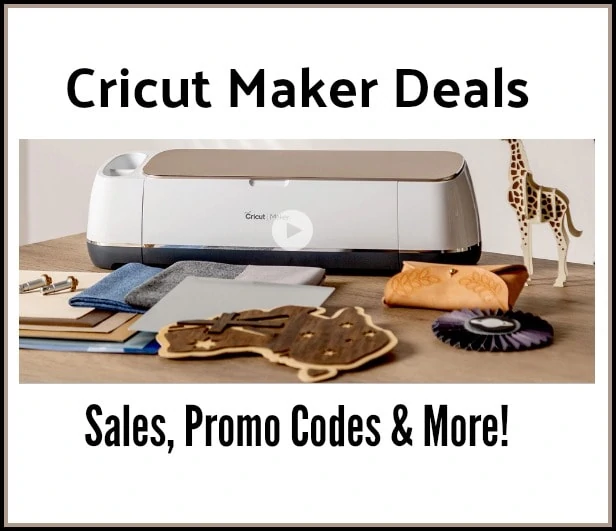 Cricut Maker Sale + Cricut Maker Bundle Sales!