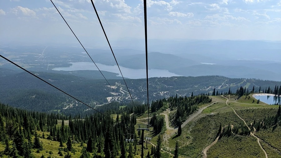 Mountain Bike Trails at Whitefish Mountain