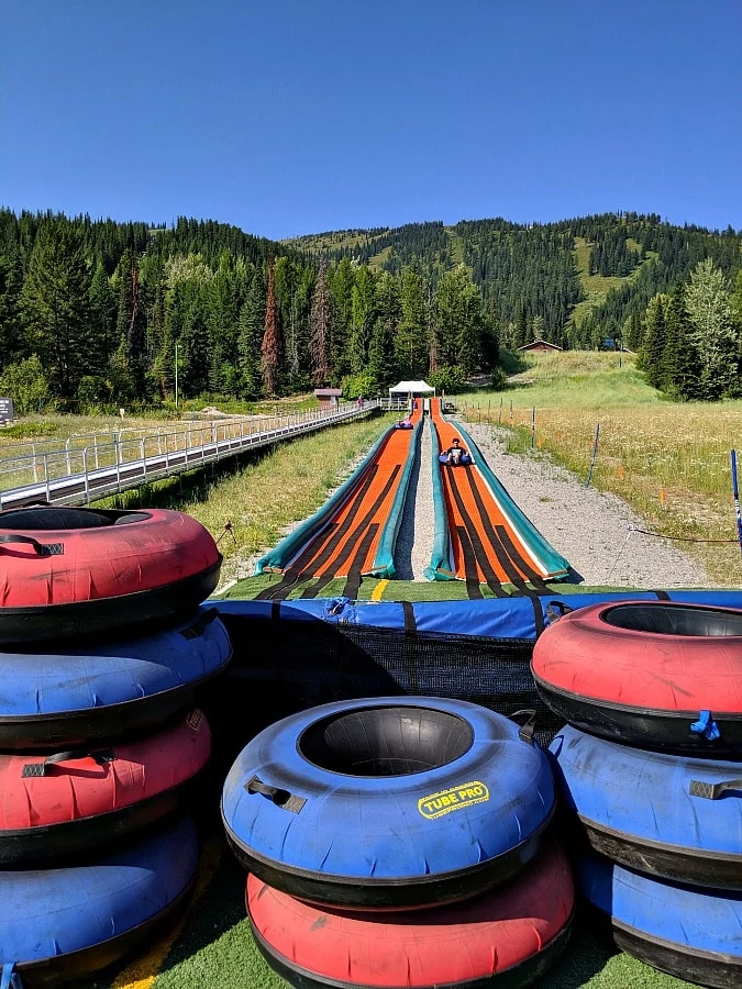 Summer Tubing at Whitefish