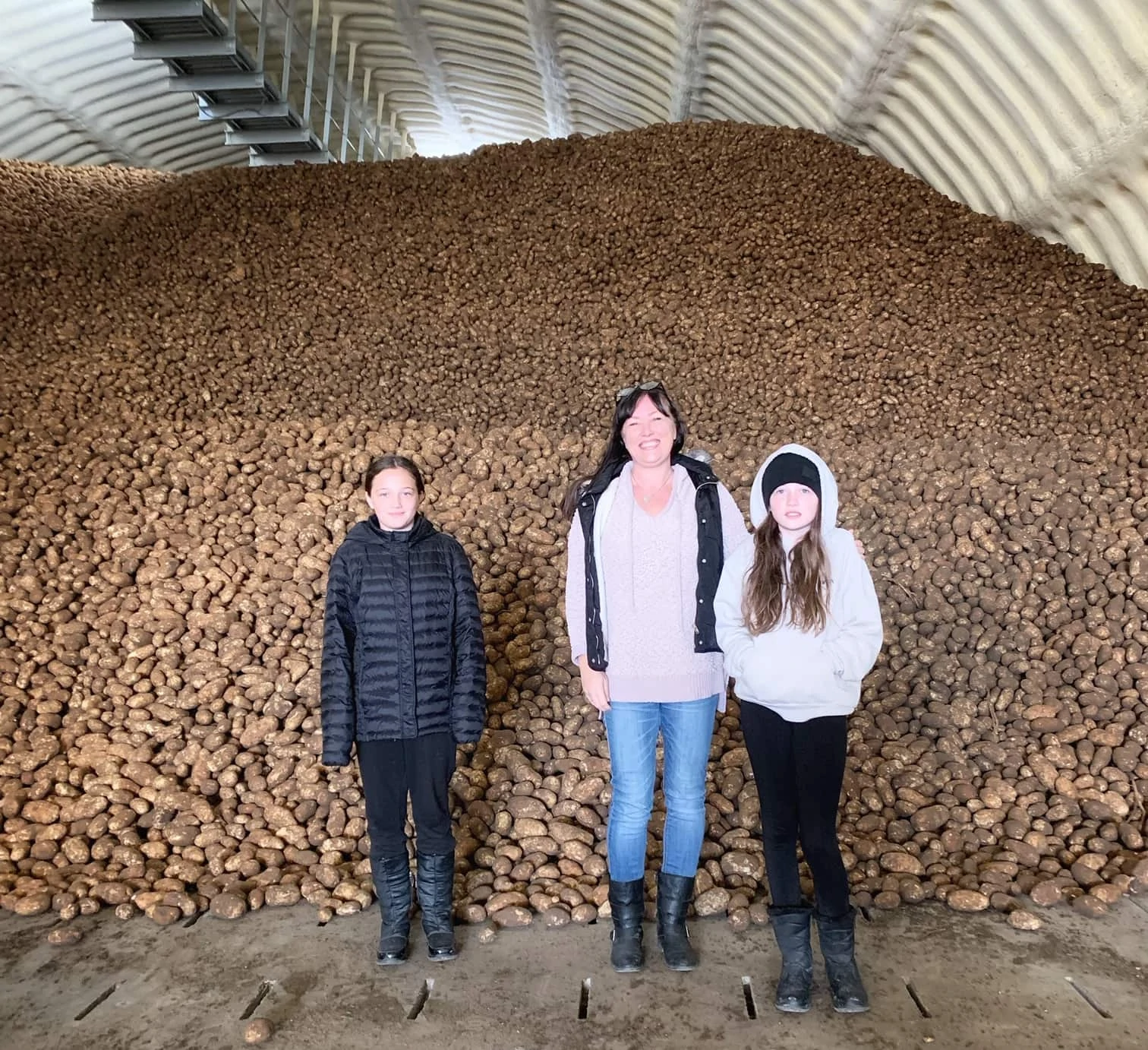 potato farm storage