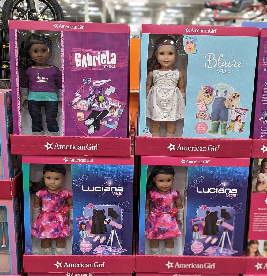 american girl doll clearance