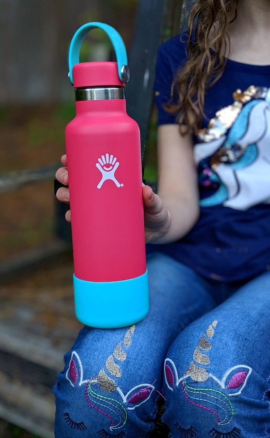 Custom Hydro Flask Water Bottle in Pink