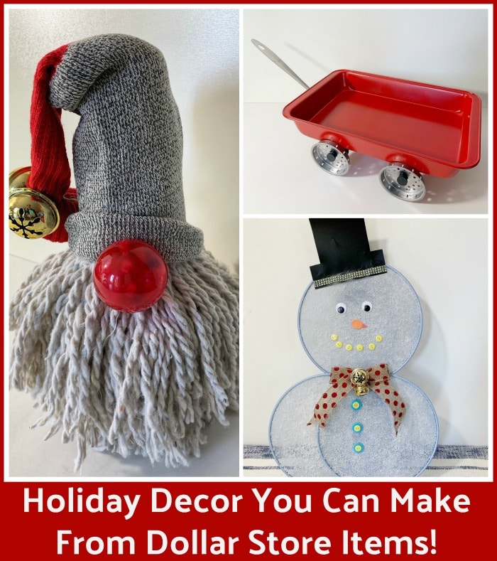 Diy Holiday Decor Items You Can Make With Dollar Store Items