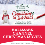 Hallmark Christmas Channel Movie Guide for 2020