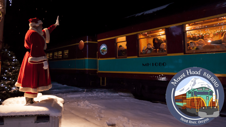 Mt Hood Railroad Christmas Train Polar Express Trip 2024 Thrifty NW Mom