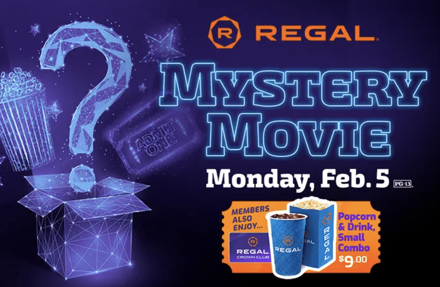 regal mystery movie mondays