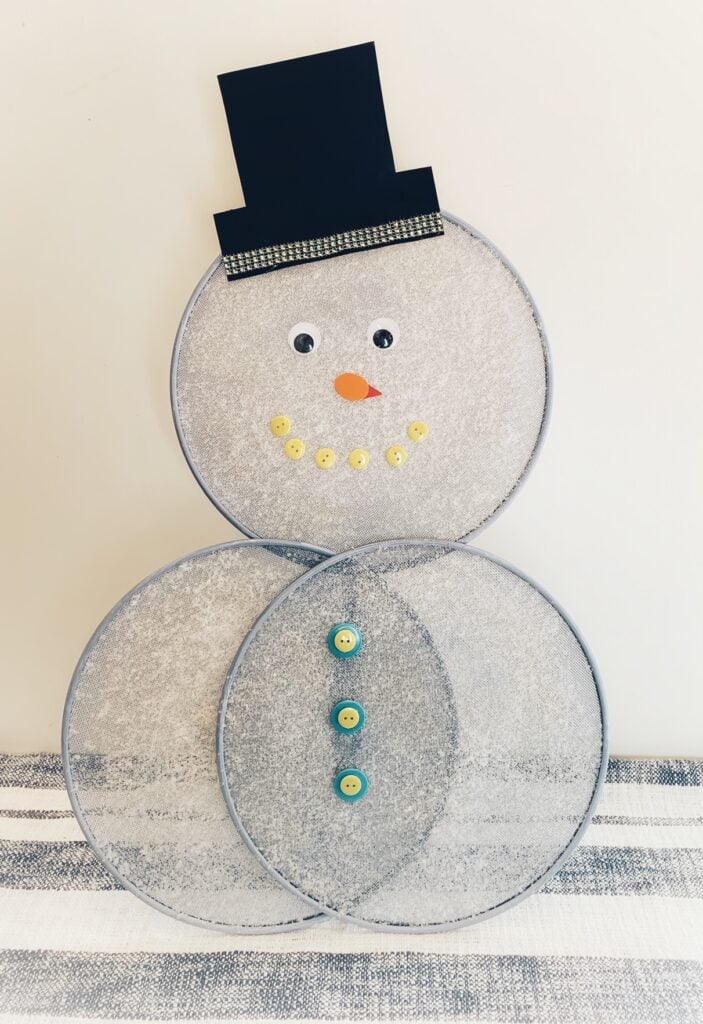 Splatter Screen Snowman