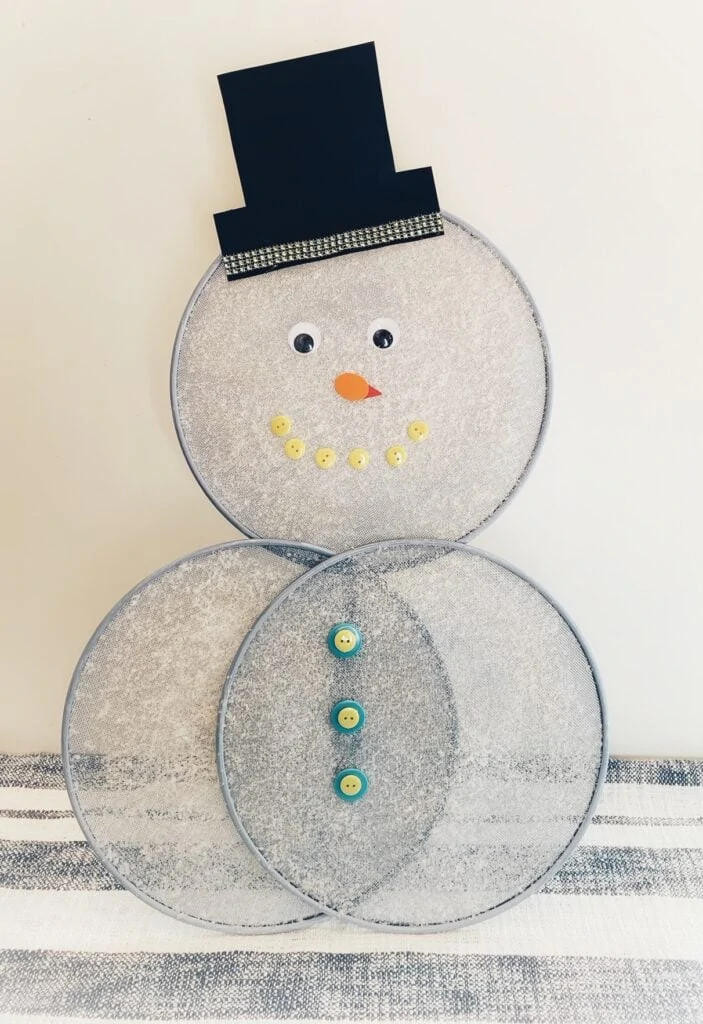 Splatter Screen Snowman