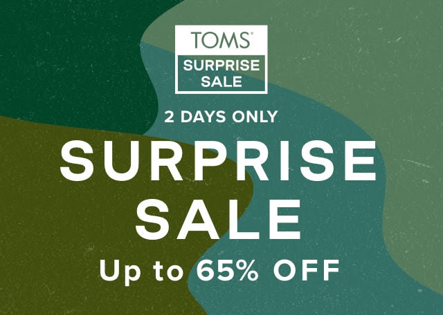 toms surprise sale code