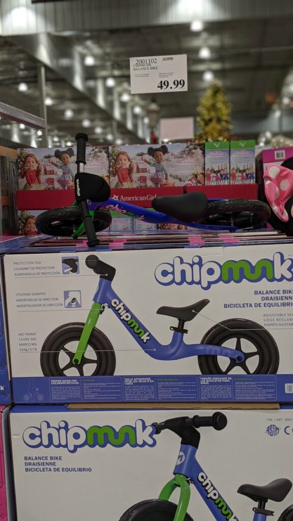 barbie bicycle set costco
