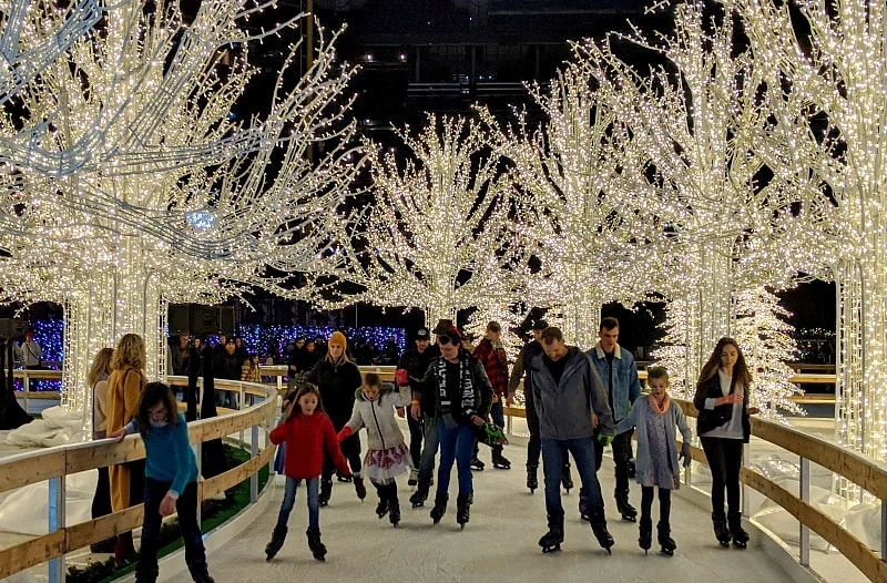 Ice Skating at Enchant