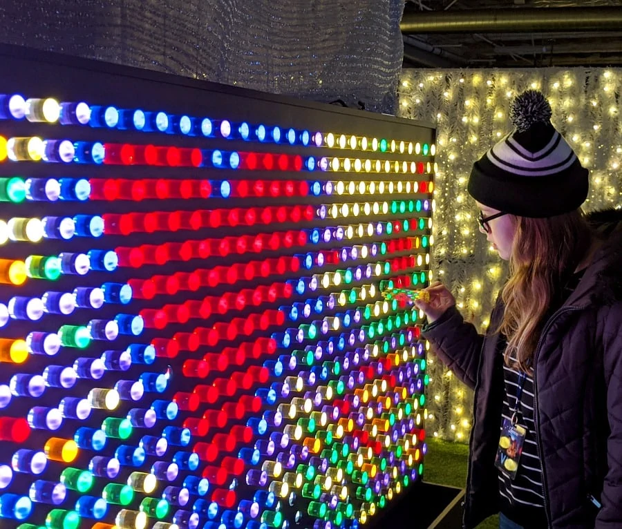 LIfe Size Lite Brite