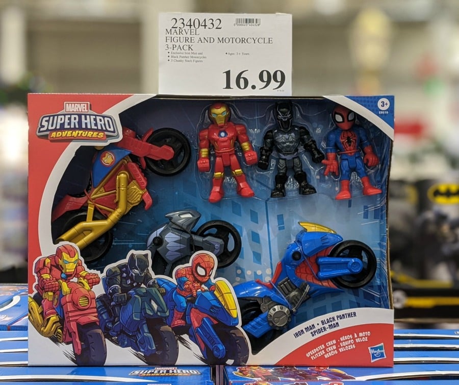 marvel action figure set costco