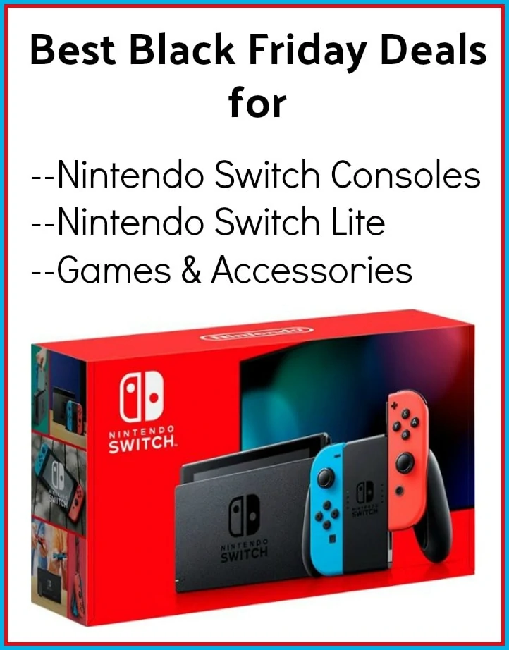 Nintendo Switch Black Friday Deals – Bundles, Lite, Games & More!