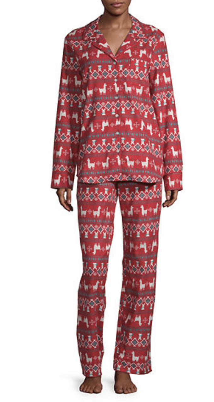Christmas LLama Pajamas
