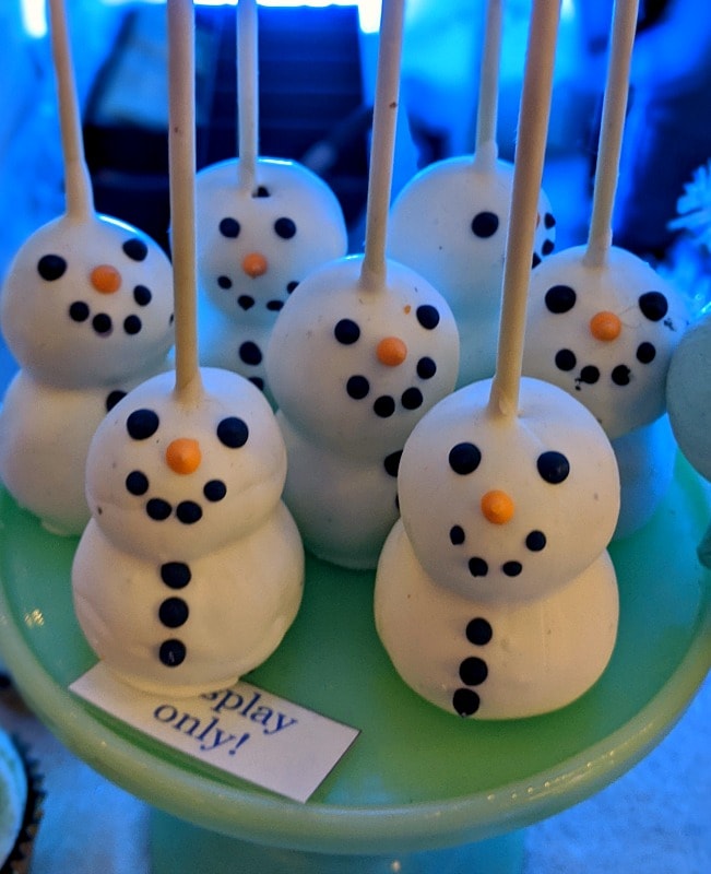 Snowman Pops at Enchant