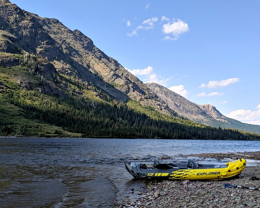 Intex Explorer at Glacier National Park