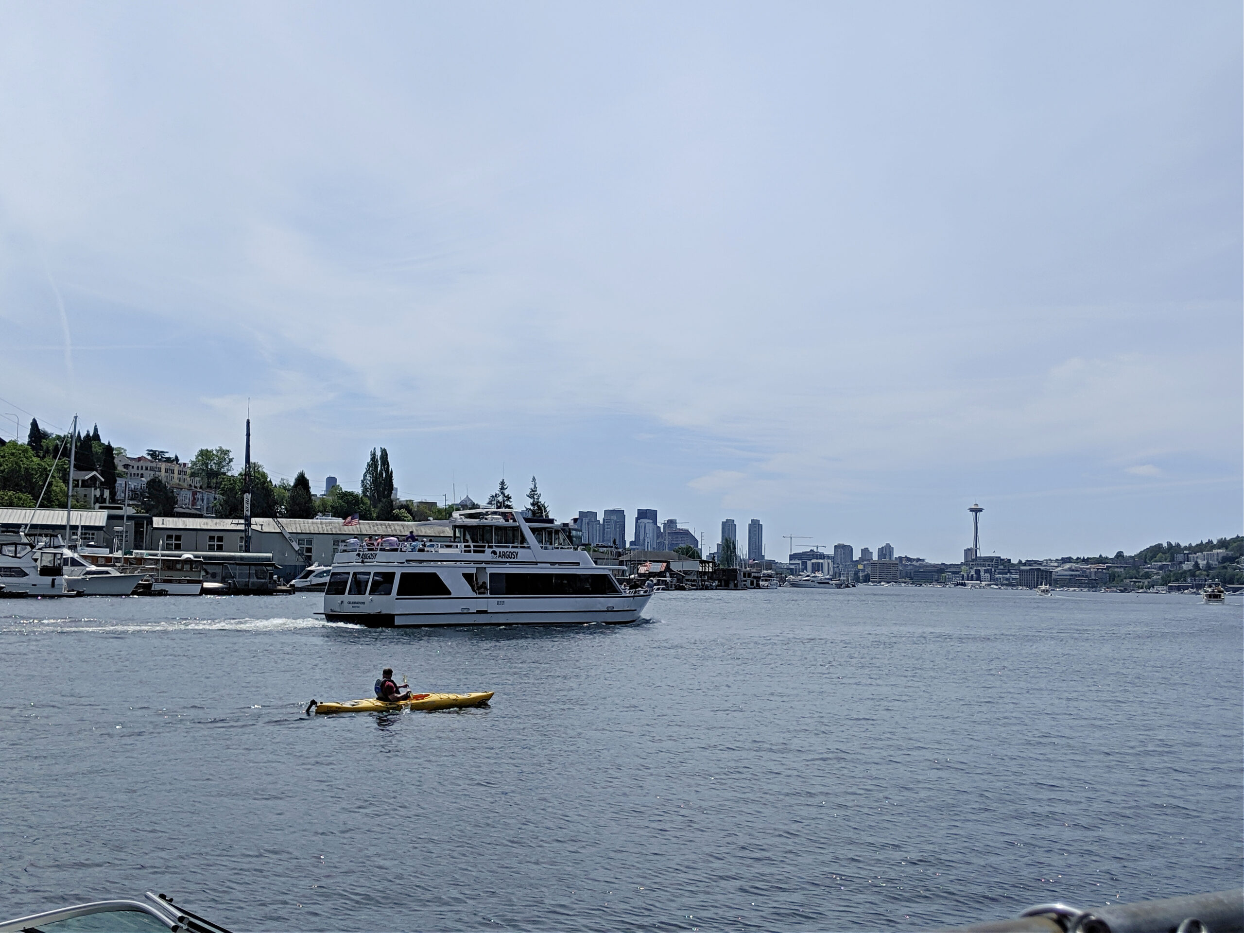 Lake Union from Ivars Restaurant