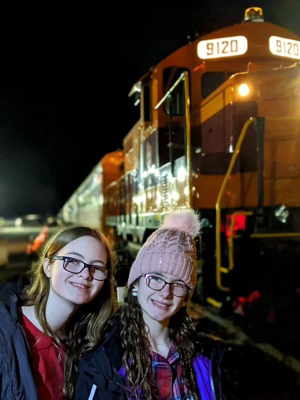 Polar Express Train at Mount Rainier