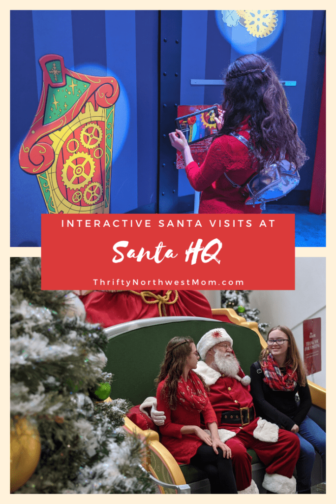 Santa HQ Experience at Washington Square Mall in Portland Oregon