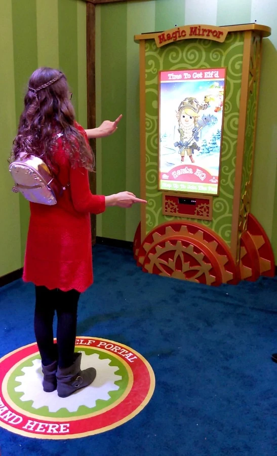 Santa HQ Magic Mirror