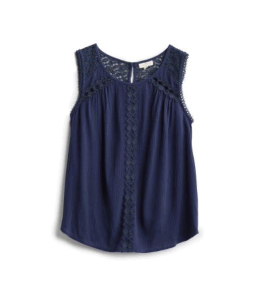 Stitch Fix Navy Tank Top