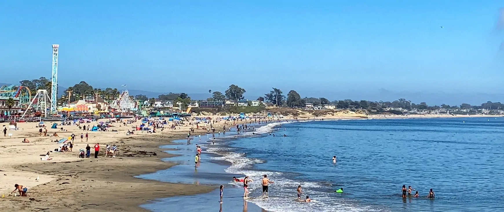 Santa Cruz beach and boardwalk