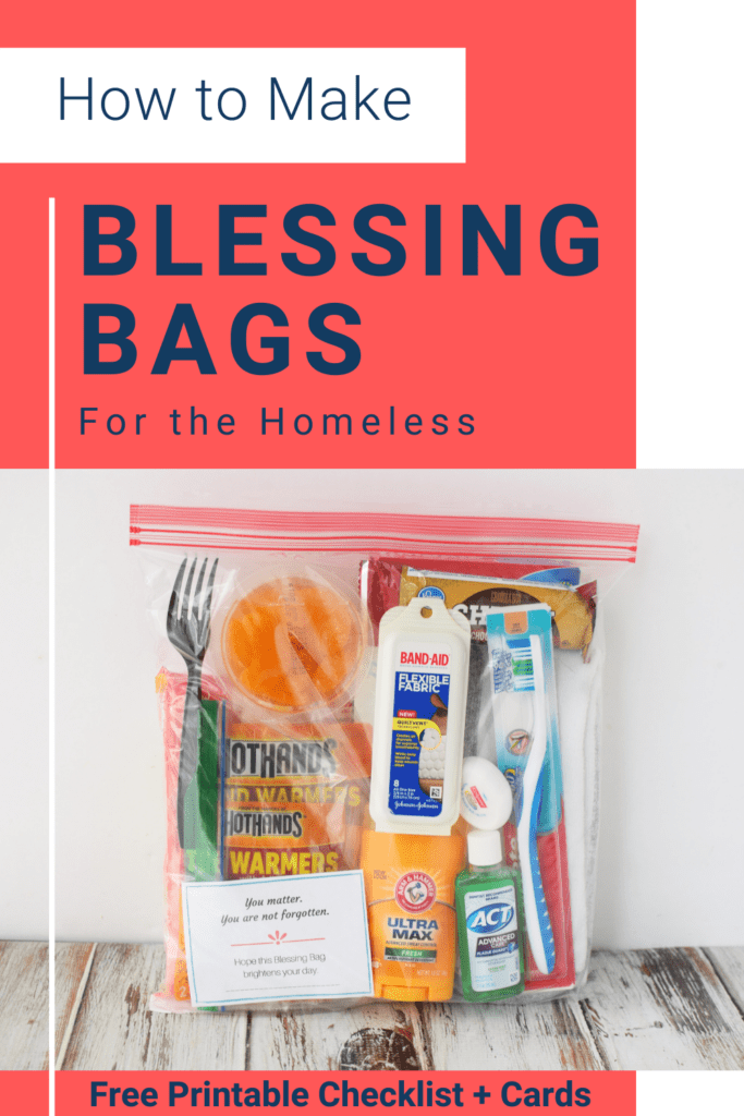 Blessing Bags – Keep on Hand for those in Need or Donate + FREE Printable Checklist & Encouragement Cards