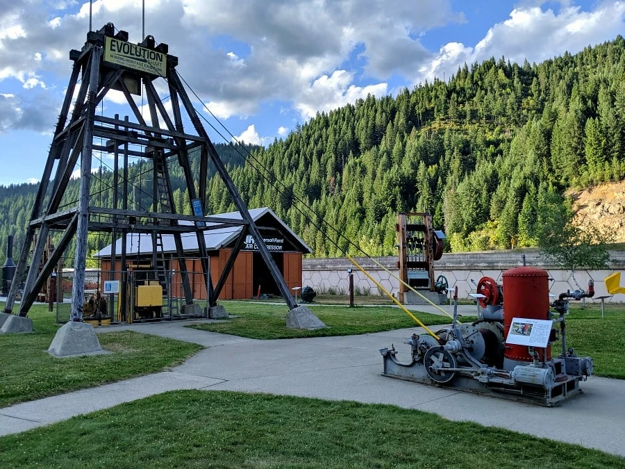 Northern Idaho Mining Park in Wallace